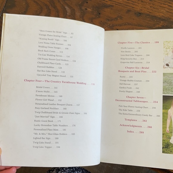 Rustic Chic Wedding 55 projects Book by Morgan Hill - Picture 4 of 7